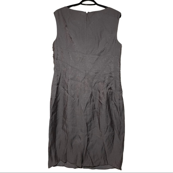 ADRIANNA Papell Sleeveless Dress size 14 - Picture 4 of 5